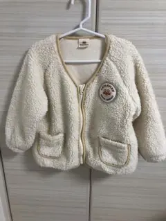 アンパンマン もこもこボアジャケット ホワイト 100cm
