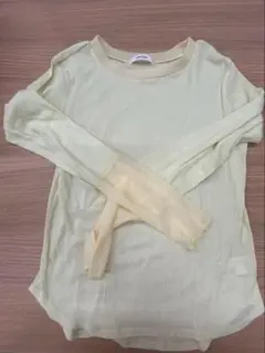 DouDou レイヤーインナー シアー リブ イエロー系 綿100のサムネイル