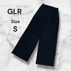 【トレンド】GRL ダブルタックワイドパンツ S センタープレス 美脚 春夏