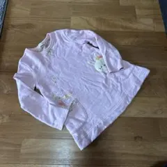 最終価格♡ケーピー ミミちゃん 刺繍 チュニック丈トレーナー120