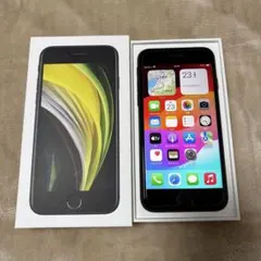 【美品】Apple iPhone SE2 ブラック 64GB