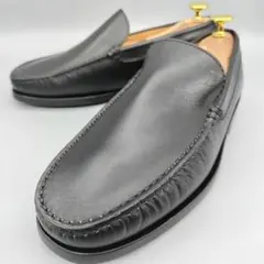 【試着程度】TOD’S トッズ レザー ローファー 黒 5.5 スリッポン 24のサムネイル