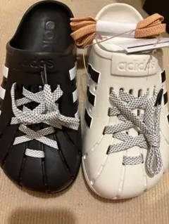 [アレンジ]アディダス スポーツサンダル アディレッタ クロッグ 26.5cm