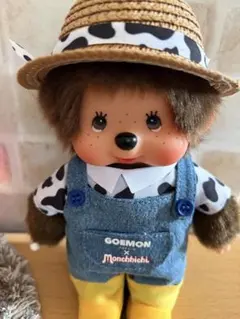 Monchhichi ぬいぐるみ 八百屋スタイル - メルカリ