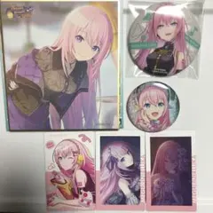 プロセカ エピカ アナザーボーカル 缶バッジ 45A 色紙 53C 巡音ルカ