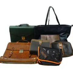 【おまとめ】ビジネスバッグ　クラッチバッグ　ポーチ　７点　種類色々　メンズ