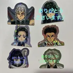鬼滅の刃　柱展　ホログラムステッカー3枚セット