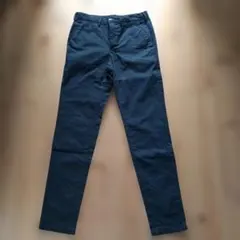 美品 GU メンズ スキニー パンツ ブラック