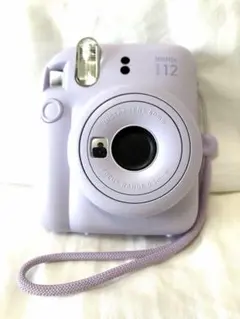 【美品】 チェキ instax mini12 パープル