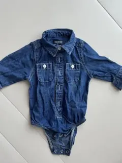 OshKosh B'gosh ベビー デニム ロンパース 9Mのサムネイル
