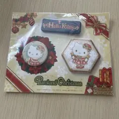 ハローキティ クリスマスバッジ3個セット