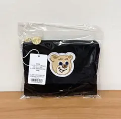 【新品】ラブラリーフェイラー テディ ポーチ 黒 ブラックのサムネイル