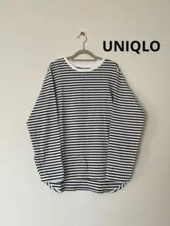UNIQLO ソフトコットンラウンドヘムT Mサイズ
