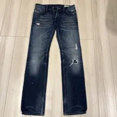 Diesel ダメージ加工 ストレートジーンズ