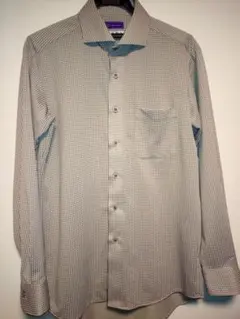 【新品】psfa　長袖ワイシャツ　ノーアイロン　i-shirt　LL43-86