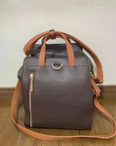 収納力抜群❗️ショルダーバッグ