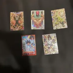 スーパードラゴンボールヒーローズカード5枚セット