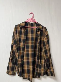 シャツ 長袖 チェック