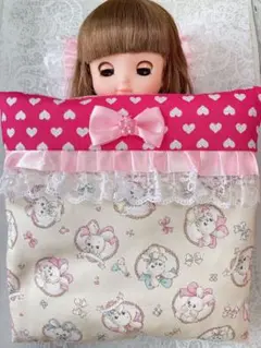 メルちゃん ソランちゃん ネネちゃん 布団 セット うさぎ クリーム ②-2