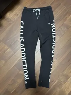 GALLIS ADDICTION ブラックジョガーパンツ