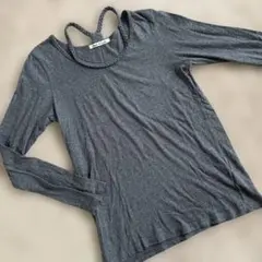 Heart market グレー 長袖Tシャツ