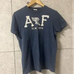 Abercrombie & Fitch ネイビー Tシャツ S