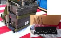 米軍 アリスパック ラージ フレーム付き カーゴサポート、付属品あり