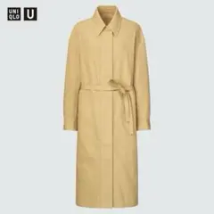 UNIQLO & LEMAIRE ロングコート　イエロー　L レディース