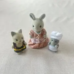 シルバニアファミリー 3体セット（ウサギ・ネコ・クマの赤ちゃん）