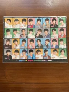 関ジュ あけおめ ステッカー