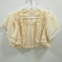 【LDprime】結婚式参列に♡レースありボレロ