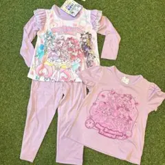 新品タグ付き / 名探偵プリキュア / 光るパジャマ / 3点セット