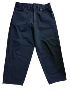 GAP ブラック スーパーバギーデニム 31/30