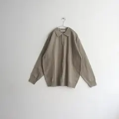 【新品】定価11,000円　ジャーナルスタンダード　透かし編みポリニットポロのサムネイル