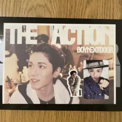 BOYNEXTDOOR The Action リウ トレカ Pause ver.