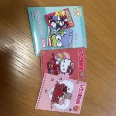ミニクリアホルダー 1990s いちご新聞　サンリオ　キティ　マロンクリーム