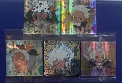 ☆即購入OK☆ 【LOG.9】ワンピース大海賊シールウェハース 5枚セット