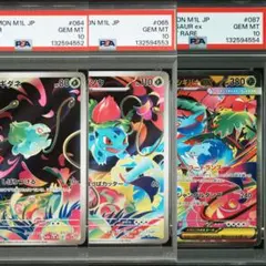 【連番】メガフシギバナex sar psa10 進化ライン
