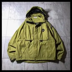 NIKE F.C.R.B. マウンテンパーカー ナイロンジャケット 蛍光緑