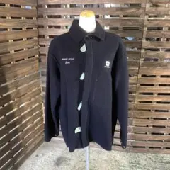 ✨ユナイテッドアローズ【ベトジャン】黒 ジップアップジャケット 鳩と