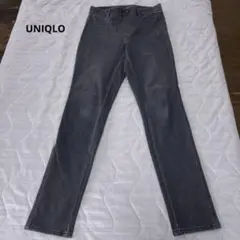 ユニクロ　ウルトラストレッチデニムレギンスパンツ　グレー　ジーンズ　M