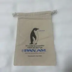 PAN AM TRAVELER’S FACTORY 巾着 2014 ペンギン