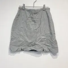 グレー フレアスカート ミニスカ　グレースカート　裏地付き