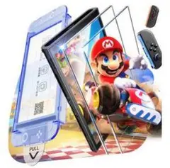新品未使用Switch2 保護フィルム 10H 2枚 ガイド枠