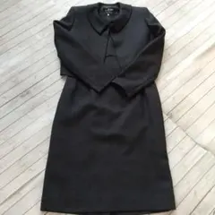 IGIN ブラックフォーマル ワンピーススーツ 9号 礼服 入学式 冠婚葬祭