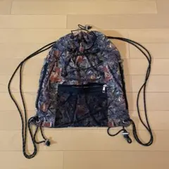 迷彩 ナイロン ナップサック