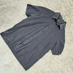 ユニクロ UNIQLO エアリズム ポロシャツ メンズ【M】ブラック