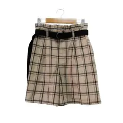 【Sp Ray】ダブルリングベルト付きショートパンツ