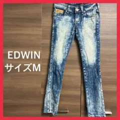 【美品】【お値下げ中】　EDWIN レディース　デニムパンツ　M