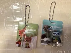 ズートピア フィギュアセット ニック・ワイルドとフラッシュ